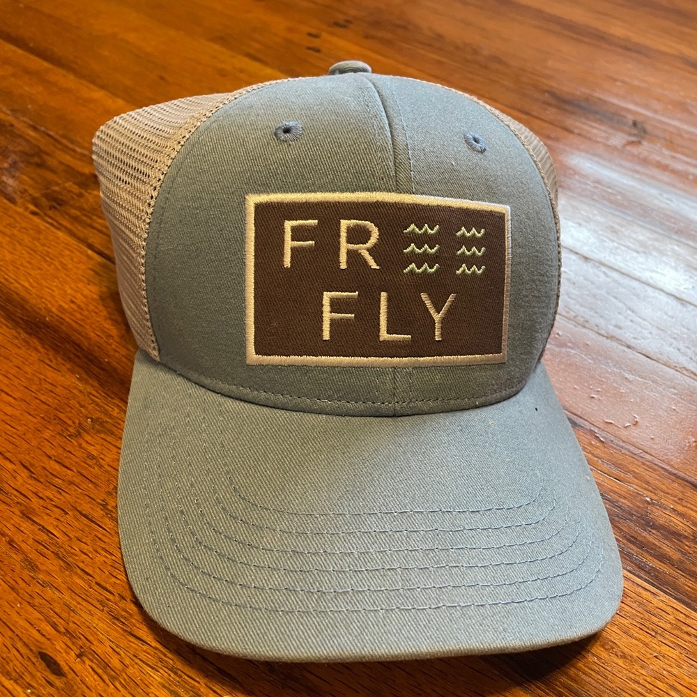Free Fly Blue and White Trucker Hat